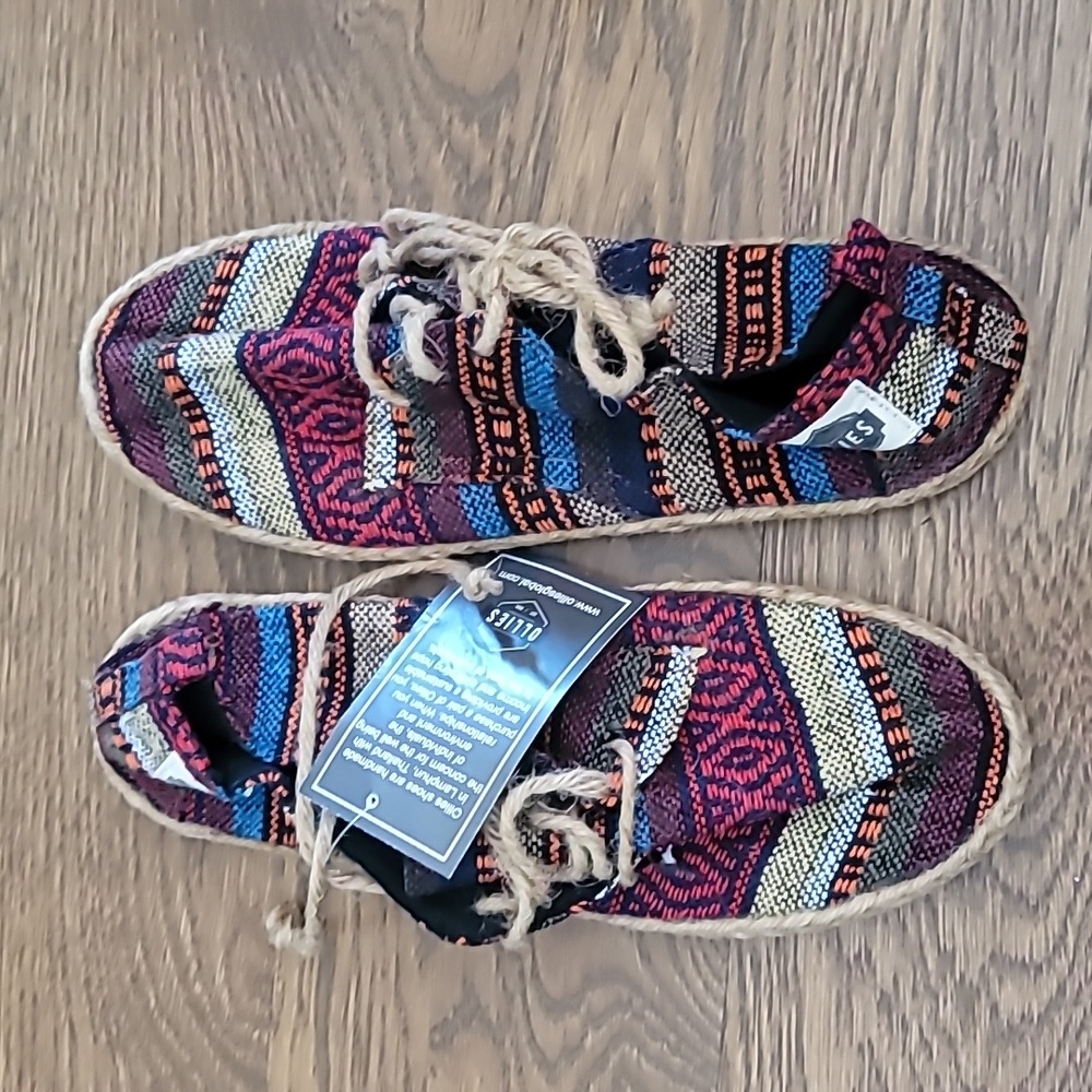 Unisex Ollie shoes, multicolor, women's 7